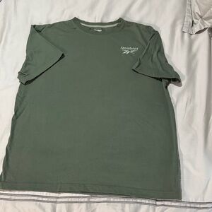 Reebok Men's Green Short Sleeve Tee